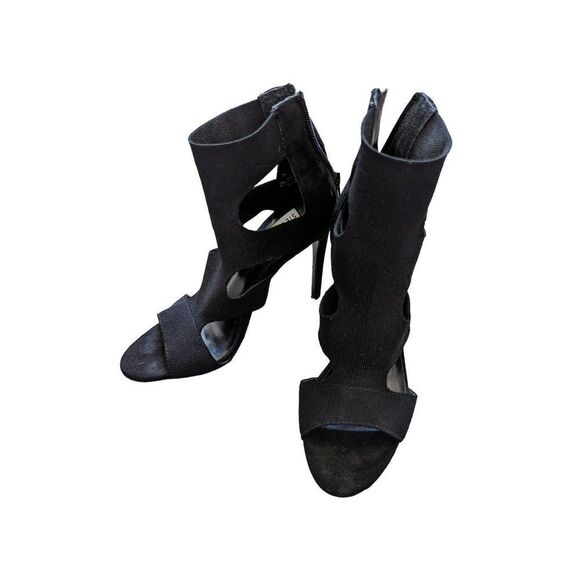 Steve Madden Women's Black Suede High Heels Size 7 - Picture 1 of 7